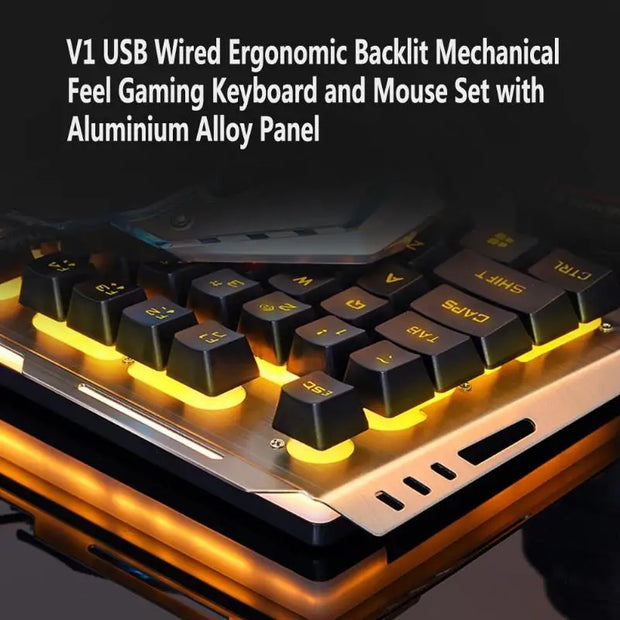 Professional Feel Gaming Keyboard & Mouse Set