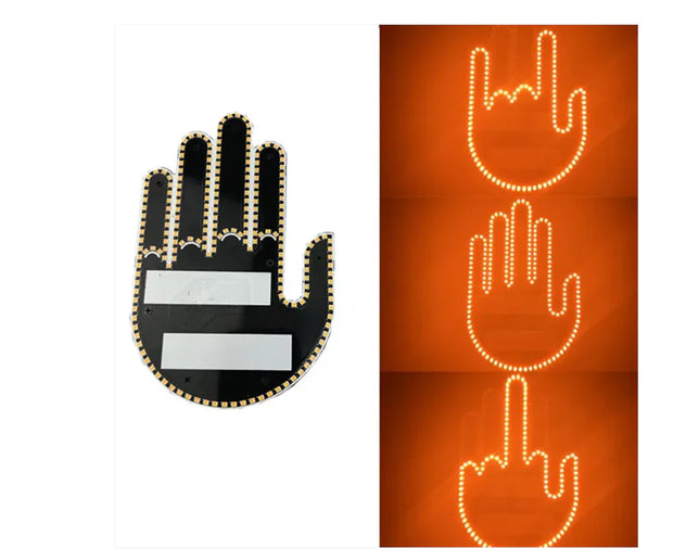 Hand Gesture Car Light