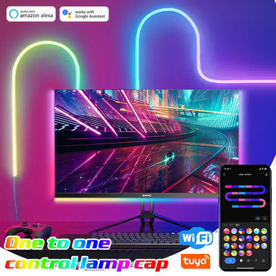 RGB LED Neon Light Room Decoration